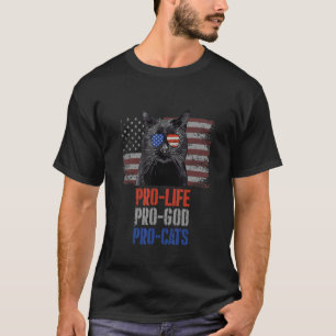 Bombay-Katze Pro Leben Pro Gott Pro Katzen Amerika T-Shirt