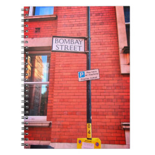Bombay Street Notizblock
