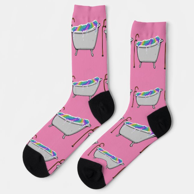 Bombe-Bad-Babe Thunder_Cove Socken (Linkes Detail)