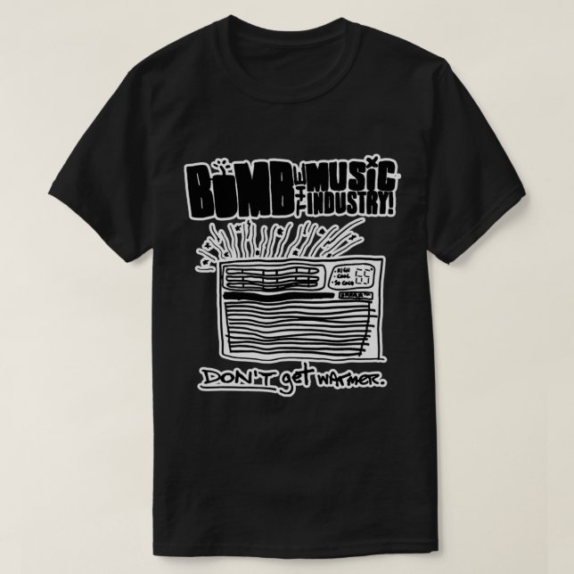 Bombe Die amerikanische Musikindustrie Punk Essent T-Shirt (Design vorne)