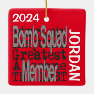 Bombe Squad Mitglied Sonderbeauftragter CUSTOM Keramikornament