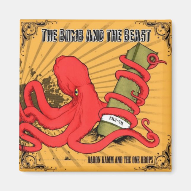 Bombe und das Besenmagnet Magnet (Vorne)