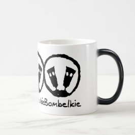 Bombelkie schwarz/Weiß 11-Unze-verwandelnde Tasse