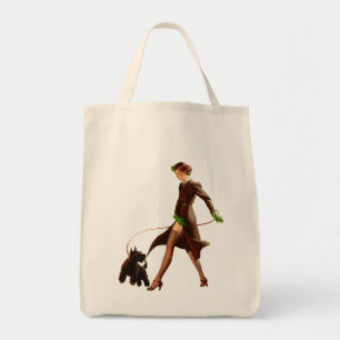 BOMBEN-SCHLECHTE MÄDCHEN Retro Button-UPS Tragetasche