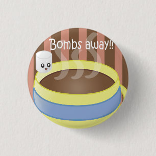 Bomben weg - Eibisch und Kaffee Button