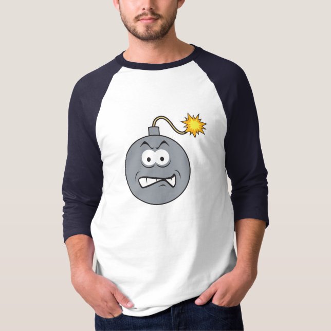 Bombengesicht anklicken T-Shirt (Vorderseite)