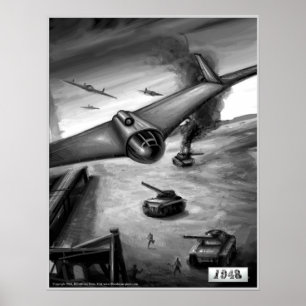 Bombenlauf E-555 Poster