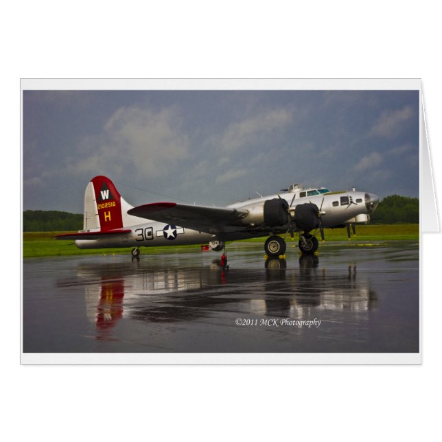 Bomber B17 (Vorderseite (Horizontal))