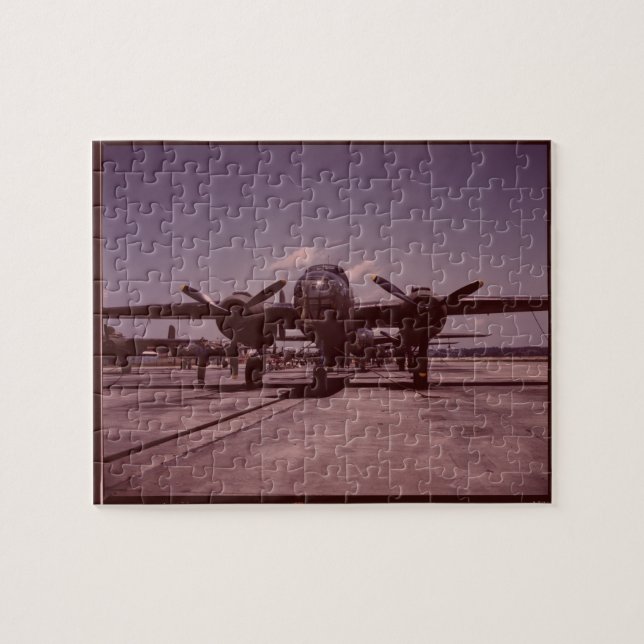 Bomber B-25 Puzzle (Horizontal)