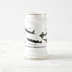 Bomber Command Stein. Bierglas