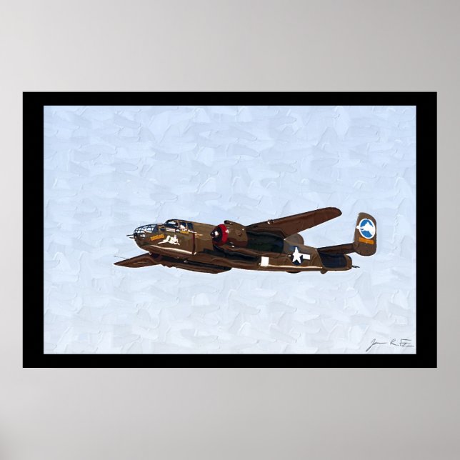 Bomber des Zweiten Weltkriegs Poster (Vorne)