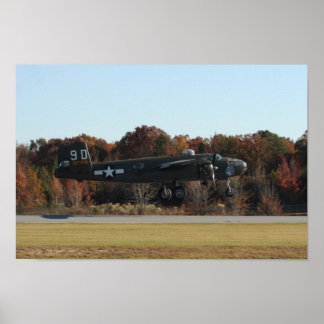 Bomber des Zweiten Weltkriegs Poster