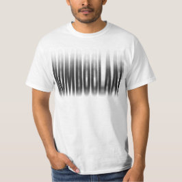 Bomboclaat Blurred Effect Typografy Reggae T-Shirt