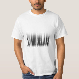 Bomboclaat Blurred Effect Typografy Reggae T-Shirt