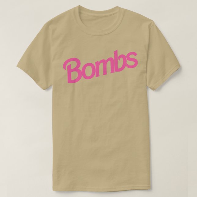 Bombs Funny Oppenheimer T-Shirt (Design vorne)