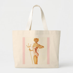 BOMBSHELL BAD GIRLS Retro Pin-Ups Jumbo Stoffbeutel