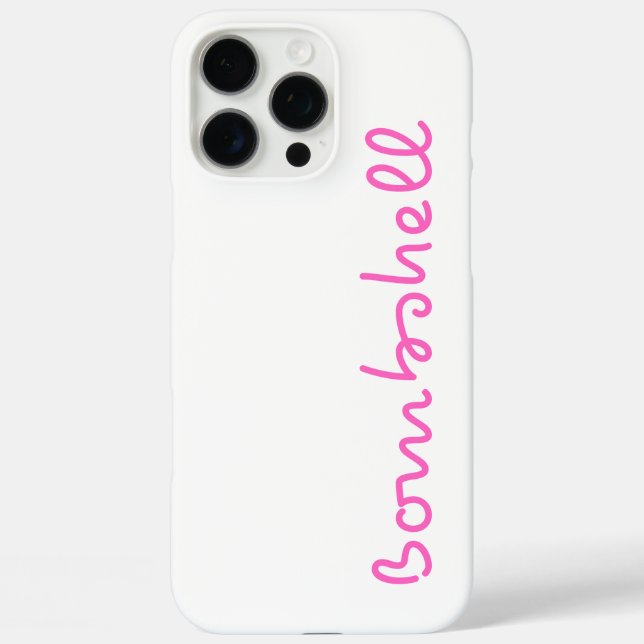 Bombshell iPhone Case (Rückseite)