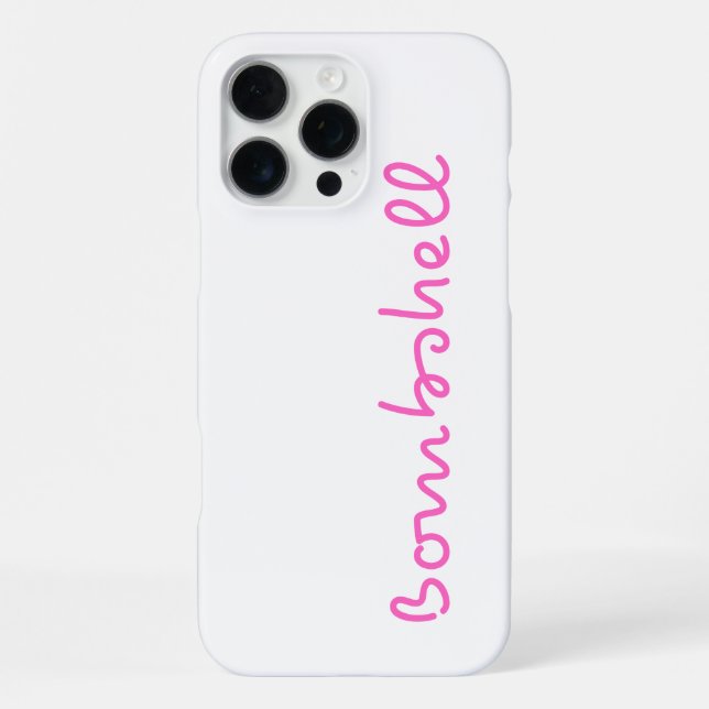 Bombshell-iPhone-Hülle iPhone Hülle (Rückseite)