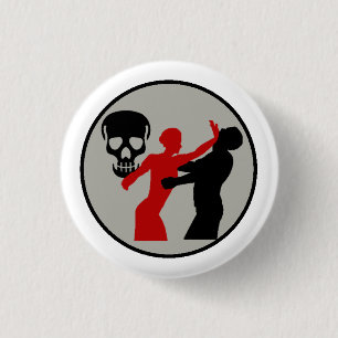 Bombshell Scout Selbstverteidigungs-Leistungsabzei Button