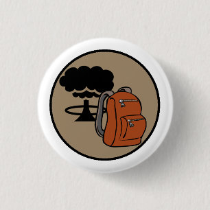 Bombshell Scouts Bugout-Tasche Verdienstabzeichen Button
