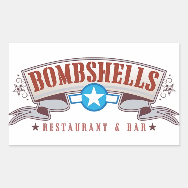 Bombshells Stickers (Vorderseite)