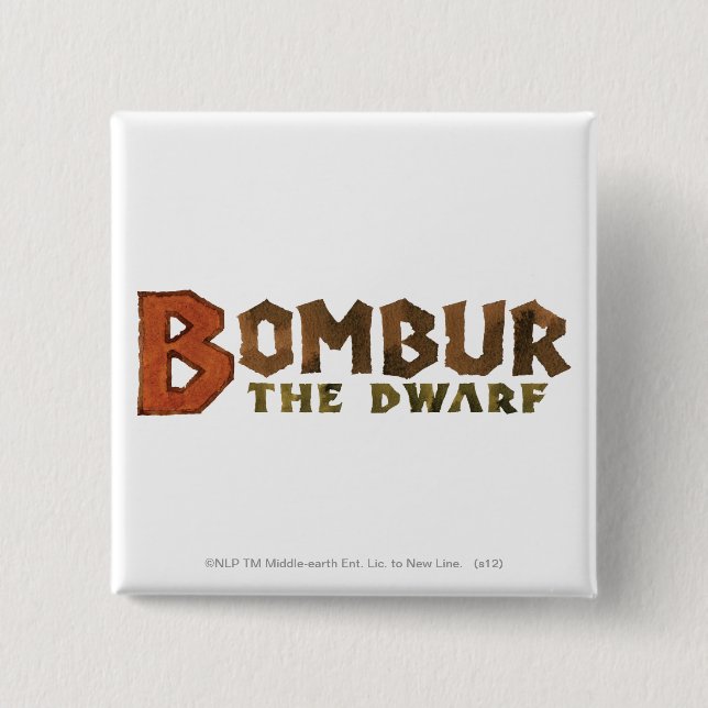 Bombur Button (Vorderseite)