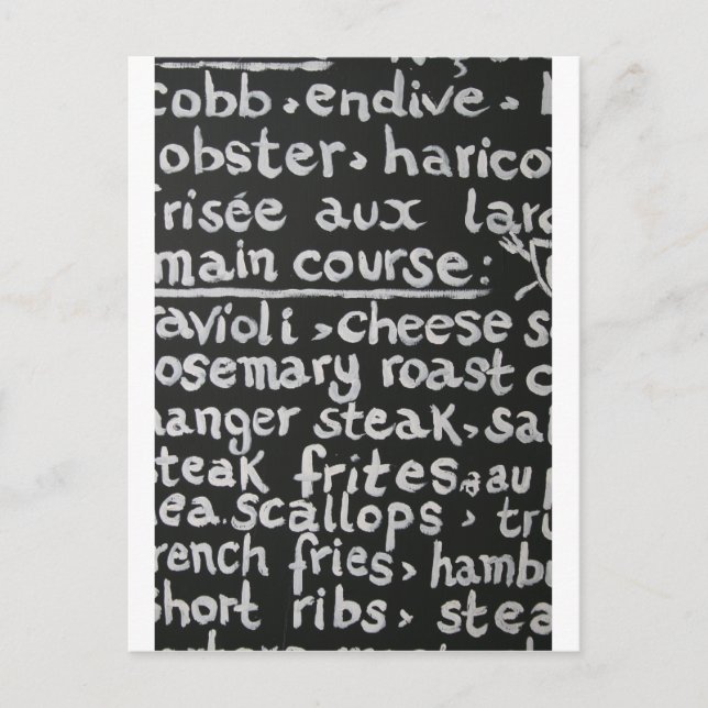 Bon Apetit Postkarte (Vorderseite)