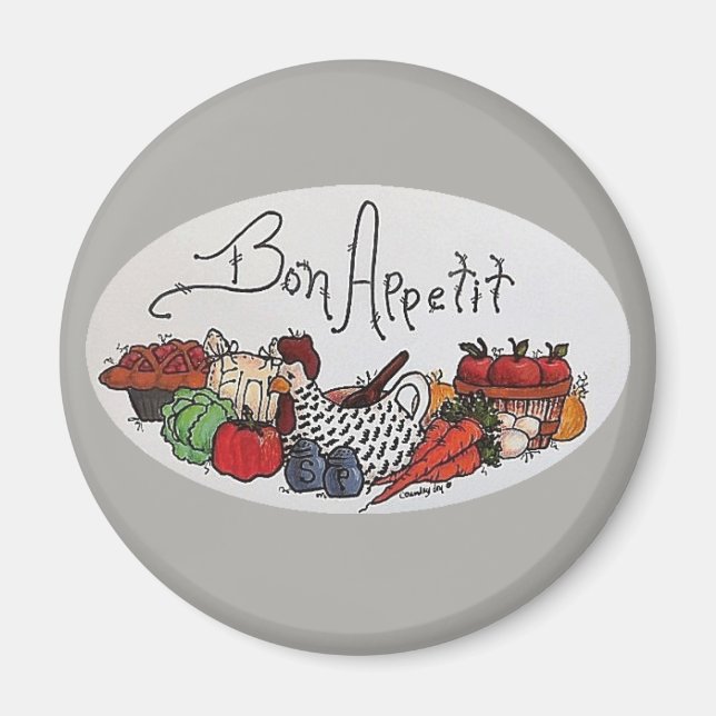 Bon Apetite Magnet (Vorne)
