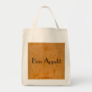 Bon Appetit 2.0 Toskana-Orange-Einkaufsbeutel Tragetasche