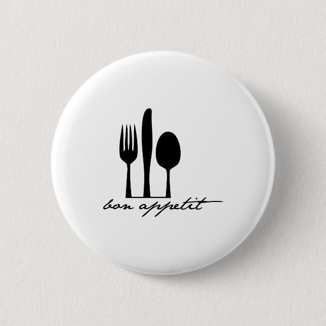 Bön-Appetit Button (Vorderseite)