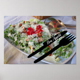 Bon Appétit Griechisches Salad Poster