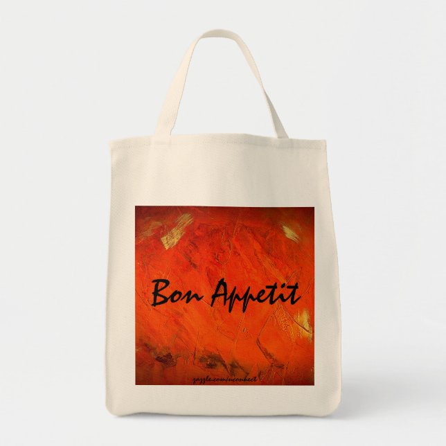 Bon Appetit Grocerei Bag Tragetasche (Vorne)