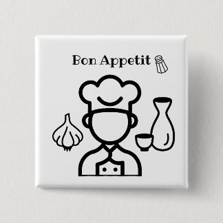 Bon Appetit paper plates  Button