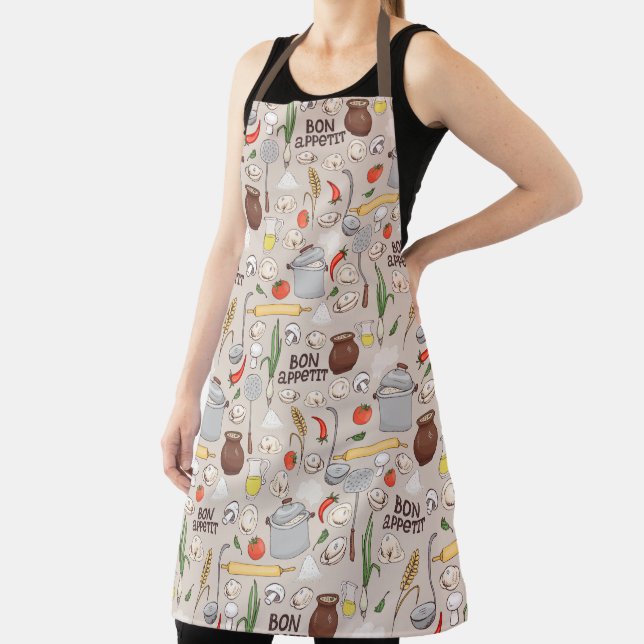 Bon Appetit Pattern Schürze (InSitu)