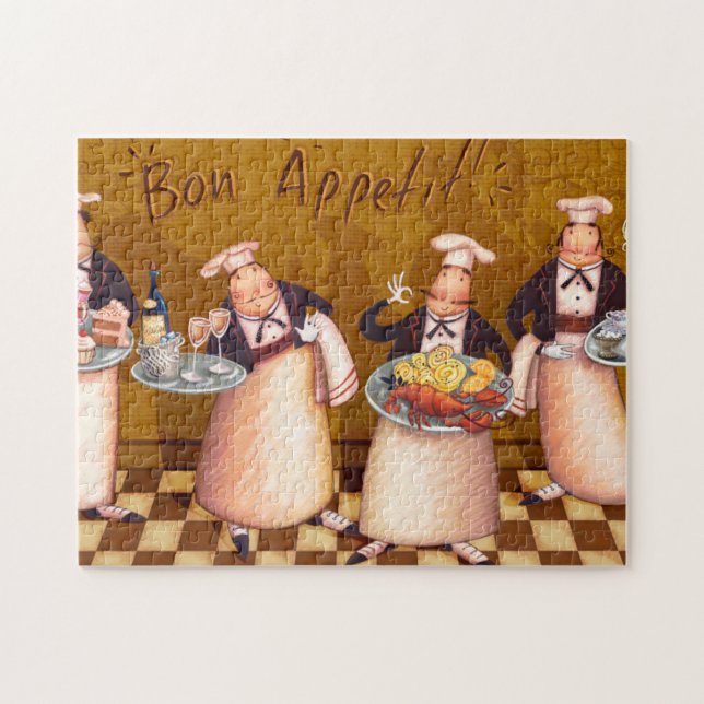 Bon Appétit Puzzle (Horizontal)