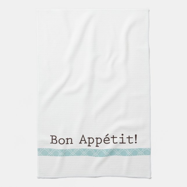 Bon Appétit Tea Handtuch Handtuch Handtuch (Vertikal)