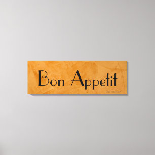 Bon Appetit Toskana Küchenleinwand Leinwanddruck