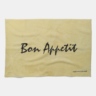 Bon Appetit Toskana-Sonnen-Küchenhandtuch Handtuch