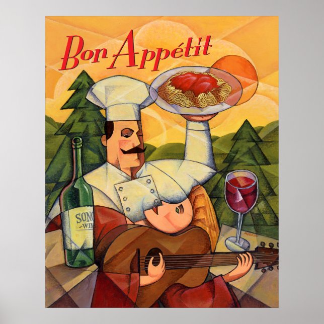 Bon Apptit Poster (Vorne)