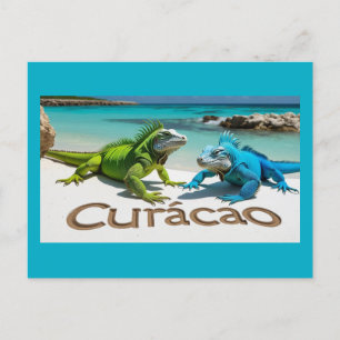 Bon bini curacao Postkarte