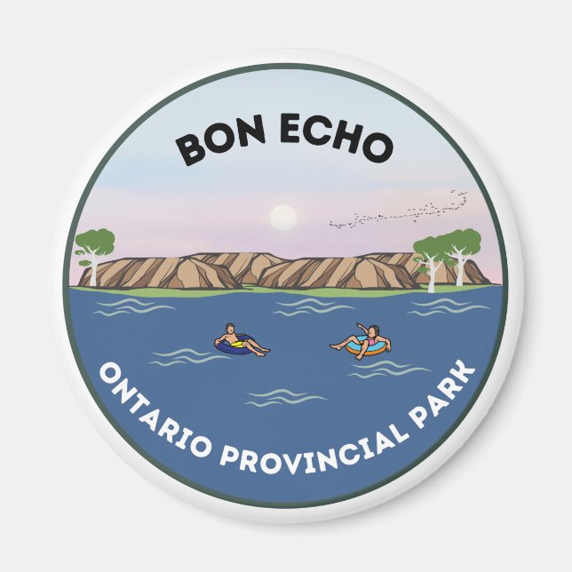 Bon Echo Ontario Provincial Park Magnet (Vorne)