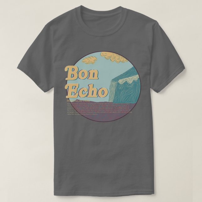 Bon Echo Ontario Provincial Park T-Shirt (Design vorne)