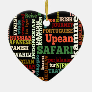 Bon Italian Irish Safari Hapanese Voyage Keramikornament