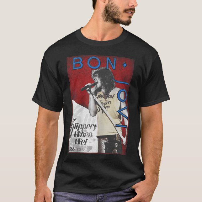 Bon Jovi 86 Tour T-Shirt (Vorderseite)