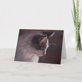 Bon Jovi Kitty Original Cat Art Grußkarte Karte