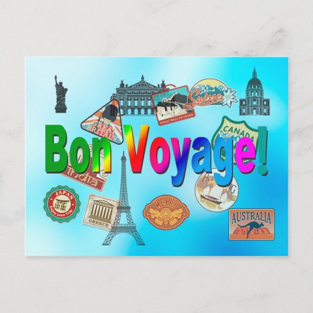 Bön-Reise Postkarte (Vorderseite)