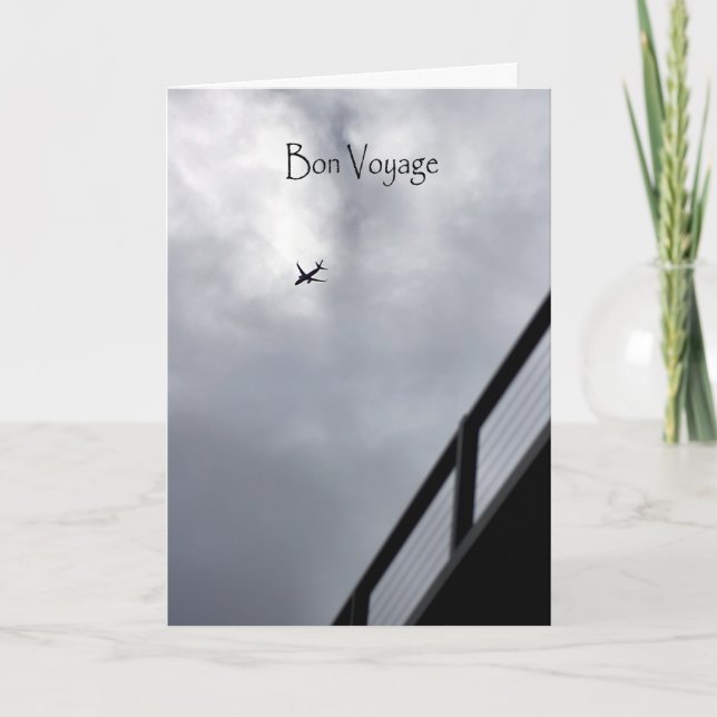 Bon Voyage Karte (Vorderseite)