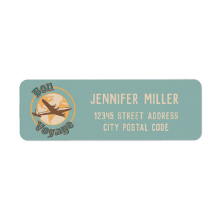 Bon Voyage Lassen Sie uns das Weltdesign bereisen