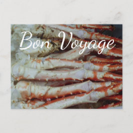 Bon Voyage - nach Alaska für die Postkarte von Red