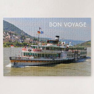 Bon Voyage: Paddle-Dampfschiff, Goethe, Deutschlan Puzzle
